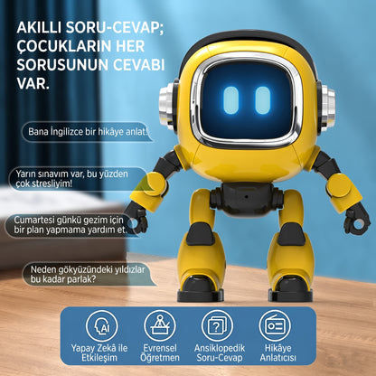 Akıllı Oyun Arkadaşım: Türkçe Eğitici Çocuk Robotu