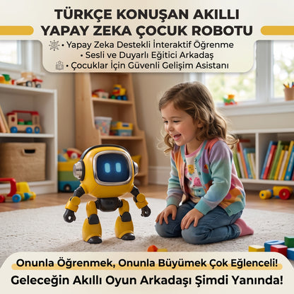 Akıllı Oyun Arkadaşım: Türkçe Eğitici Çocuk Robotu